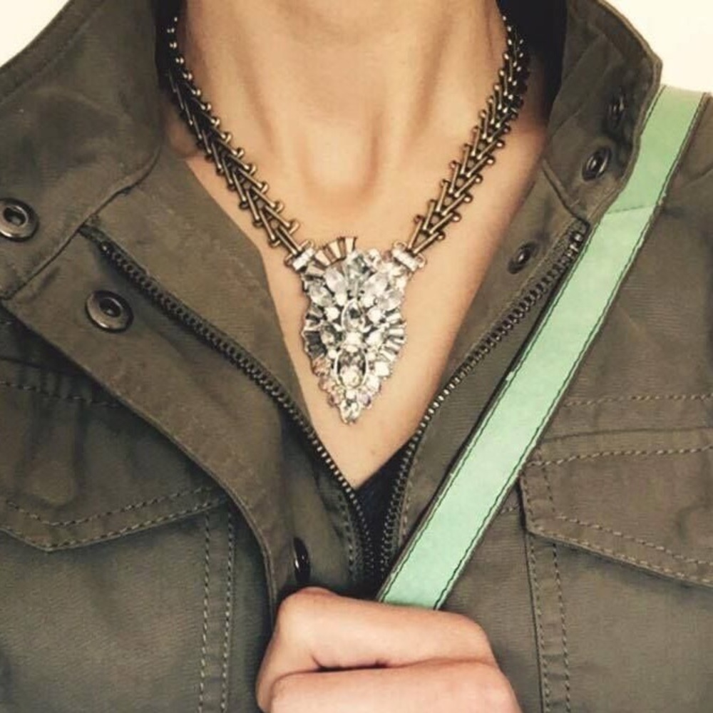 Chloe + Isabel Celestial Frost Statement Necklace